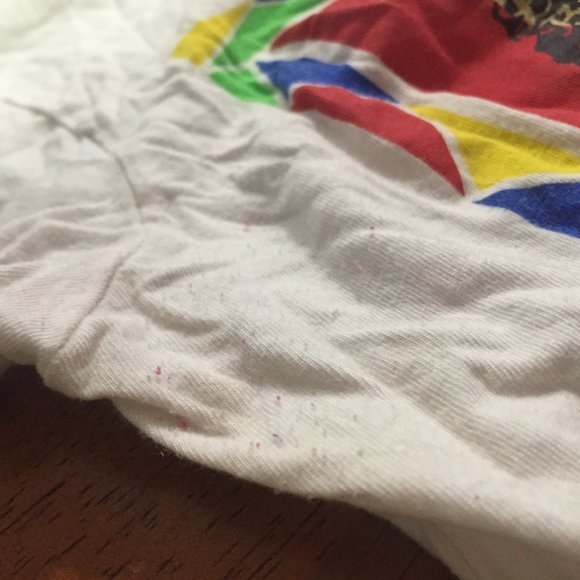 On Fire "Queen" White Tee - Picture 10 of 12